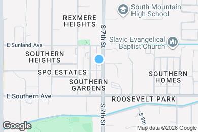 Map image of the property - 5644 S 7th St
