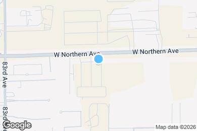 Map image of the property - 7918 N 79th Ave