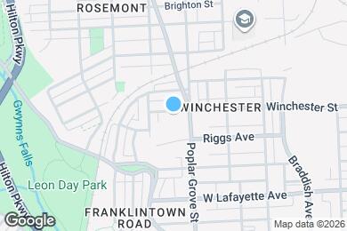 Map image of the property - 2903 Winchester St
