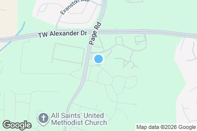 Map image of the property - 1117 Neighborly Way