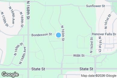 Map image of the property - 16510 Clay St
