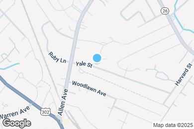 Map image of the property - 36 Yale St