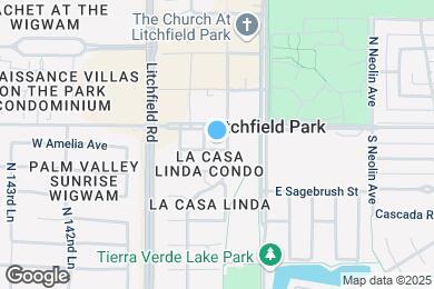 Map image of the property - 220 W Maya Dr