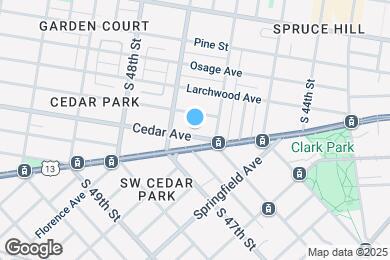 Map image of the property - 4615 Cedar Ave