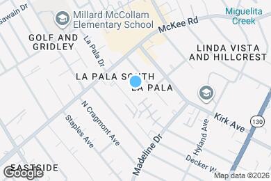 Map image of the property - 256 La Pala Dr