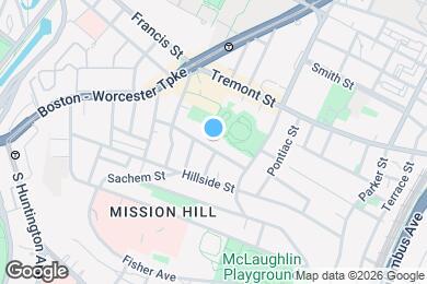 Map image of the property - Room in Shared 5 bed/1 bath home in Mission Hill