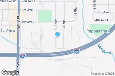 Map image of the property - 449 4th St E