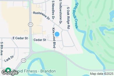 Map image of the property - 1504 E Cedar St