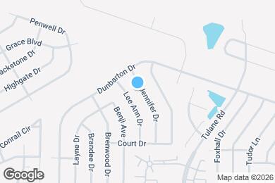 Map image of the property - 7457 Jennifer Dr