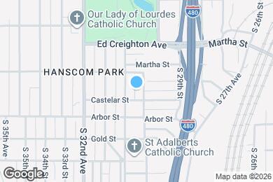 Map image of the property - 2324 S 30th St