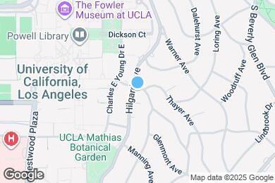 Map image of the property - 601 Westholme Ave