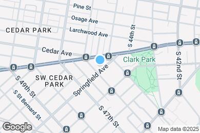 Map image of the property - 4531 Springfield Ave