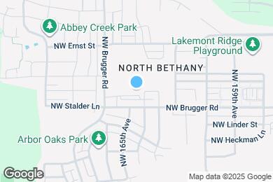 Map image of the property - 16401 NW Chadwick Way