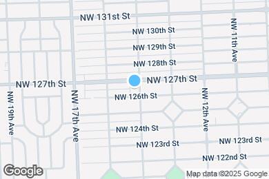 Map image of the property - 12620 NW 15th Ave
