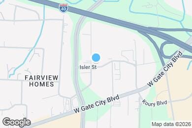 Map image of the property - Cedar Trace Apartments