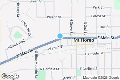 Map image of the property - 100 S Washington St