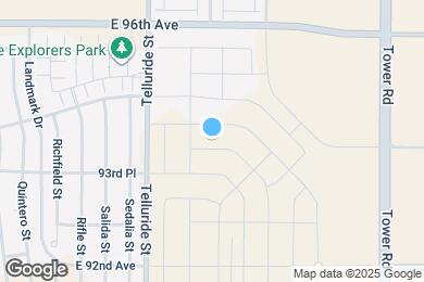 Map image of the property - 17891 E 94th Ave