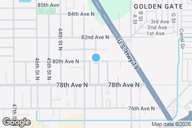 Map image of the property - 7990 42nd St N