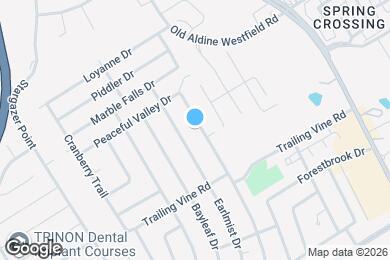 Map image of the property - 23507 Canyon Lake Dr