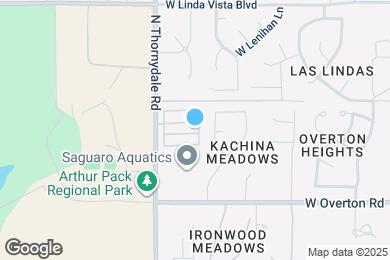 Map image of the property - 3710 W Spinnaker Ln