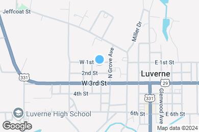 Map image of the property - Luverne Villas