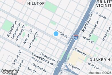 Map image of the property - 1119 W 4th St