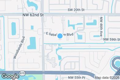 Map image of the property - 5000 E Sabal Palm Blvd
