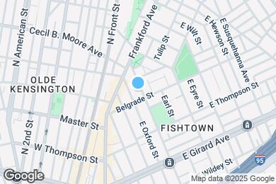 Map image of the property - 1414 E Columbia Ave