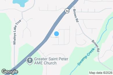 Map image of the property - 564 Hideaway Dr