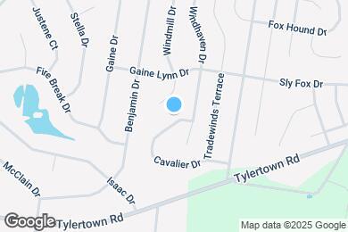 Map image of the property - 758 Cavalier Dr