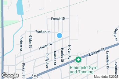 Map image of the property - 866 Harlan St
