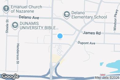 Map image of the property - 1716 DuPont Ave