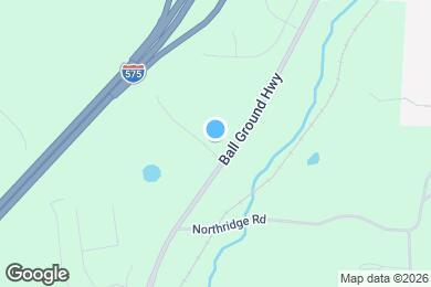 Map image of the property - 7595 Ball Ground Hwy