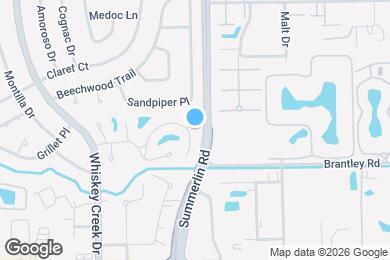 Map image of the property - 5840 Crabwood Ct