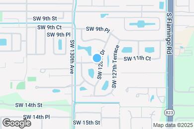 Map image of the property - 12840 SW 11th Pl