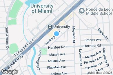 Map image of the property - 1205 Mariposa Ave