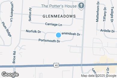 Map image of the property - 6544 Portsmouth Dr