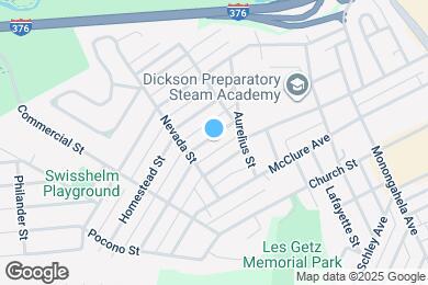 Map image of the property - 7120 Harrison Ave