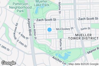 Map image of the property - 2008 Emma Long St