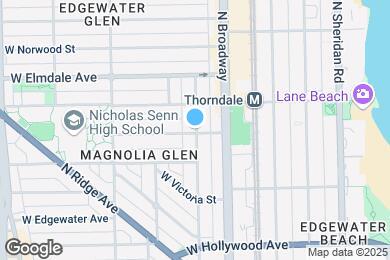 Map image of the property - 5902 N Magnolia Ave