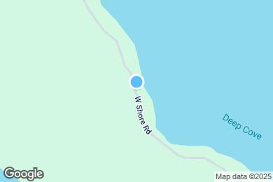 Map image of the property - 637 W Shore Rd