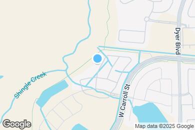 Map image of the property - 2689 Calistoga Ave