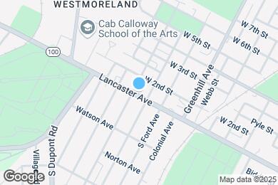 Map image of the property - 2911 Lancaster Ave