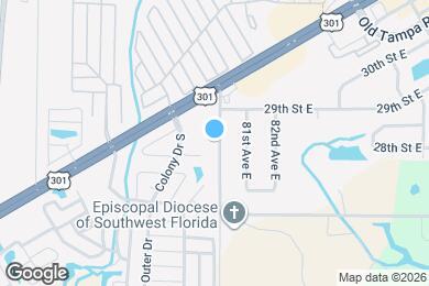 Map image of the property - 2711 80th Ave E