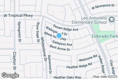 Map image of the property - 1673 Black Hills Way