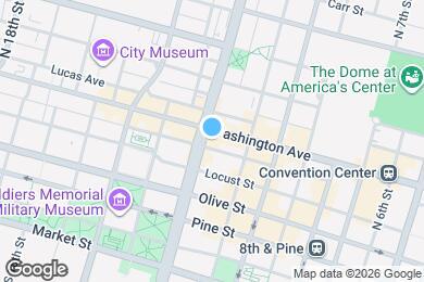 Map image of the property - 1136 Washington Ave