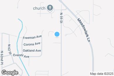 Map image of the property - 1608 N 59th Plz