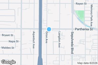 Map image of the property - 8650 Orion Ave