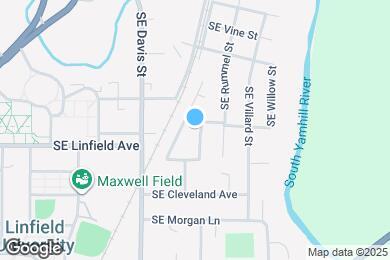 Map image of the property - 1115 SE Rollins Ave