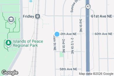 Map image of the property - 5971 Main St NE